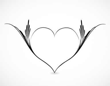 插画花边简笔画图片