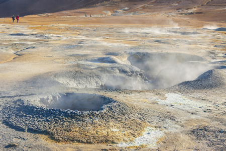 namafjall 温泉myvatn 地区，冰岛