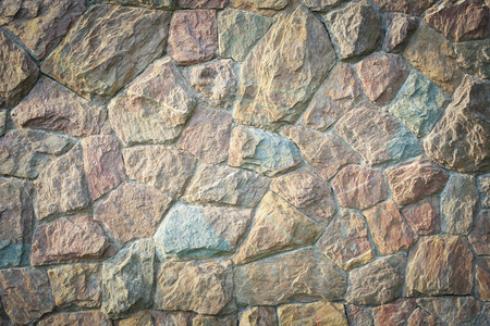 石岩石墙纹理背景