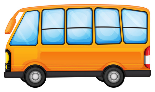 卡通大巴士图片