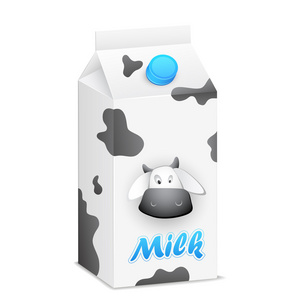 牛奶包装与牛