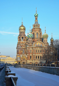 俄罗斯，圣彼得堡温泉在血