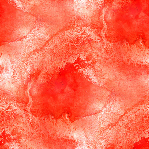 抽象水彩和艺术红色无缝纹理手绘