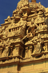 在 murudeshwar 卡纳塔克 印度神湿婆庙