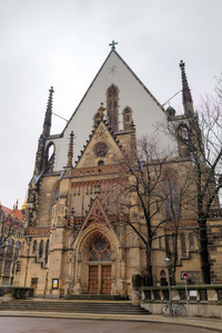 圣托马斯教堂 thomaskirche。莱比锡德国