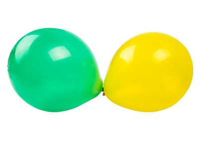 孤立的彩色气球