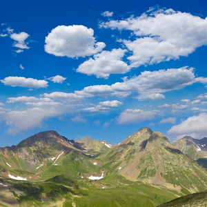 绿色山风景