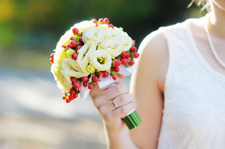 美丽婚礼鲜花花束