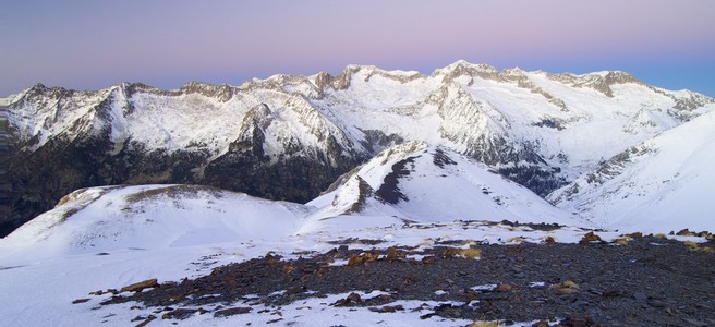 冬天山