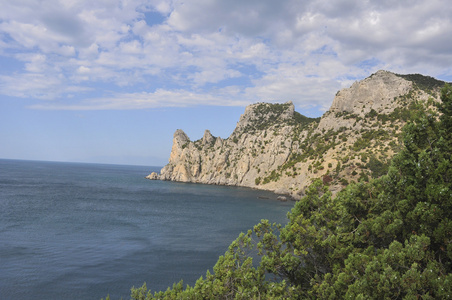 海海湾与岩石