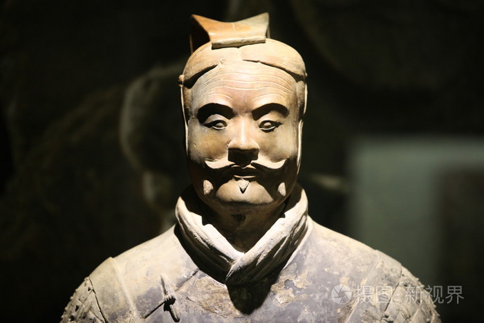 中国西安的兵马俑