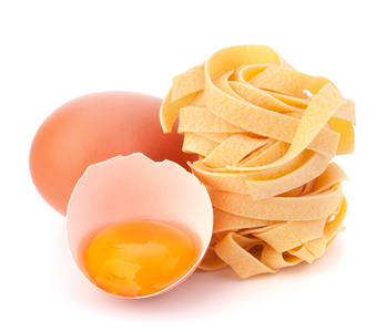 意大利鸡蛋面条面条巢图片