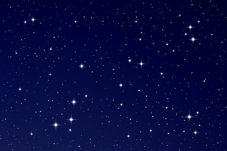 天空中的星星图片