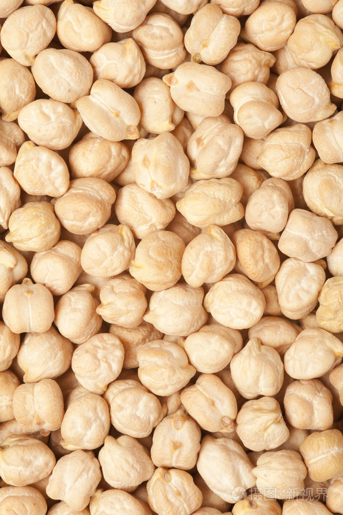 鹰嘴豆种子背景