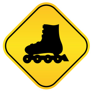 鞋在商店轮滑轮滑双滑道轮滑轮滑轮滑双滑道小女孩看着她受伤的手臂