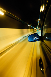 高速车隧道 运动模糊