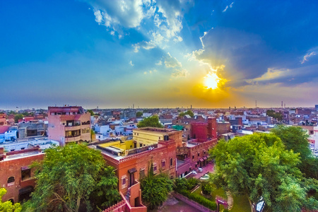 比卡内尔，印度古城拉贾斯坦邦与著名城市景观