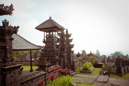 印度教神庙 pura besakih。巴厘岛。印度尼西亚