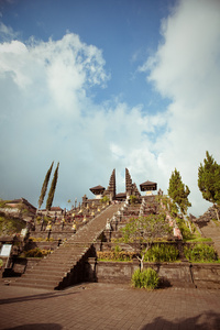 巴厘岛pura besakih 的寺庙