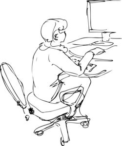 画笔和计算机图片