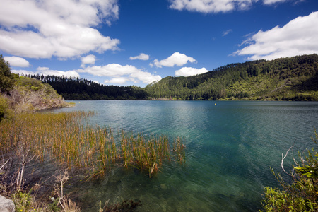 蓝色湖泊 北岛 nz