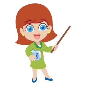 可爱的卡通老师图片