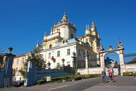 圣乔治教堂在乌克兰利沃夫