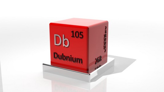 dubnium 3d 化学元素周期表中的