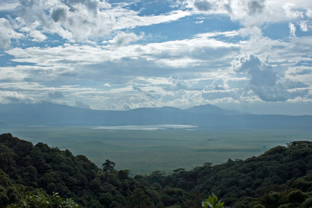 坦桑尼亚国家公园ngoro ngoro，