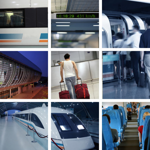 在中国最新的磁悬浮列车图片