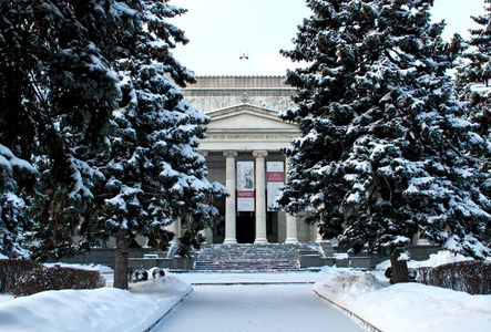 在莫斯科，俄罗斯艺术普希金博物馆
