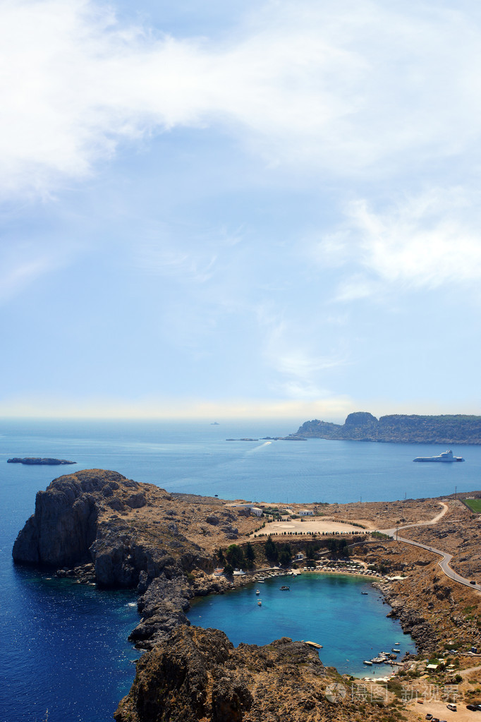 海空林多斯罗德斯岛希腊