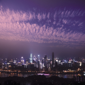 重庆的夜景