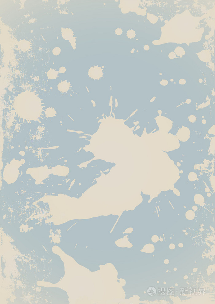 grunge 纹理背景的污点, 点与滴