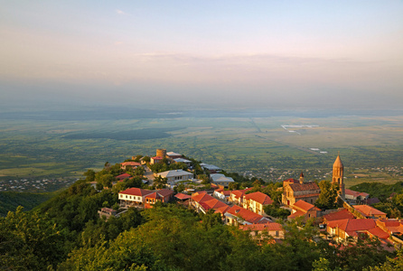 signagi 在 kakheti 地区，格鲁吉亚