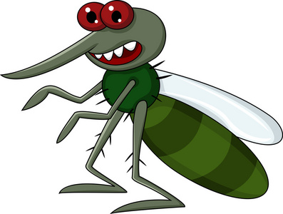 蚊子卡通图片
