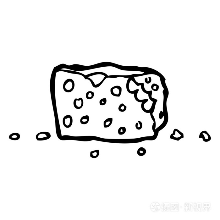 卡通芝士光栅版插画-正版商用图片1bbm6p-摄图新视界