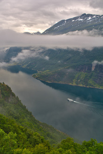 Geirangerfjord挪威