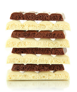 黑和白巧克力图片