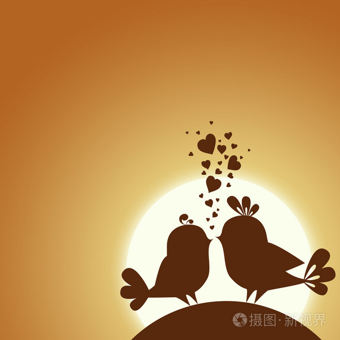 两只爱情鸟