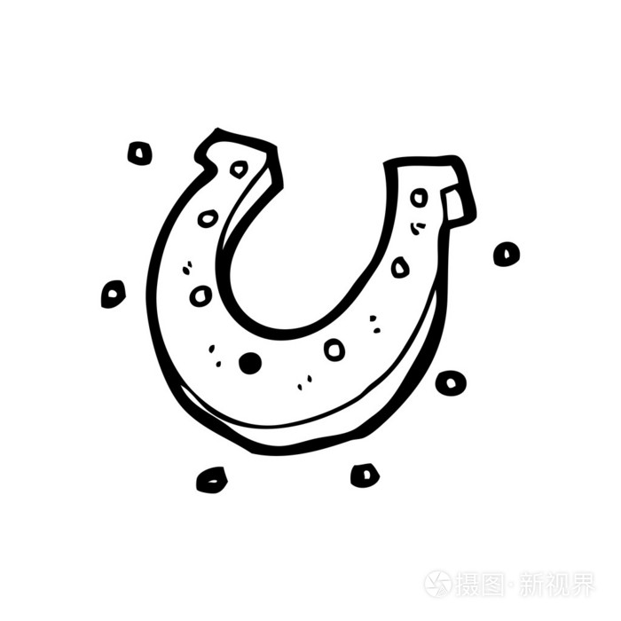 幸运马蹄卡通