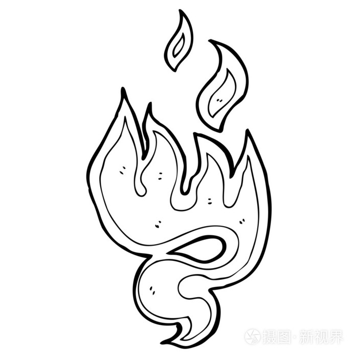 纹身火焰设计元素