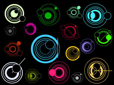 phisic抽象的圈子照片