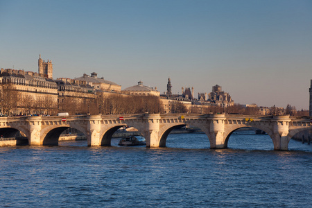 pont neuf，巴黎，ile de 法国 法国