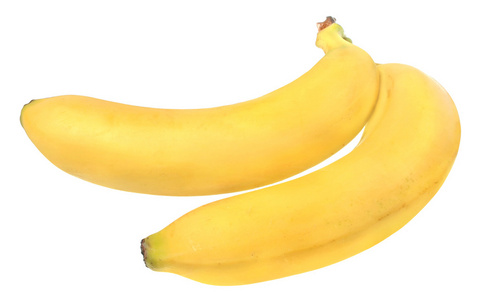 孤立的两个香蕉