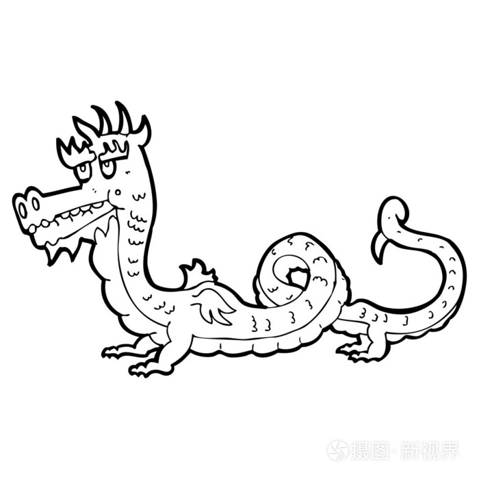 中国龙卡通