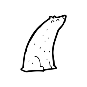 北极熊卡通