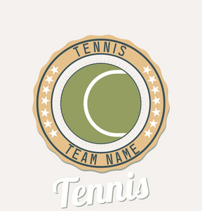 老式网球标志, 徽章, 会徽和更多网球会徽模板网球俱乐部会徽黑色和