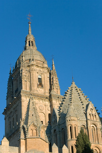 萨拉曼卡，卡斯蒂亚大教堂 y leon 西班牙