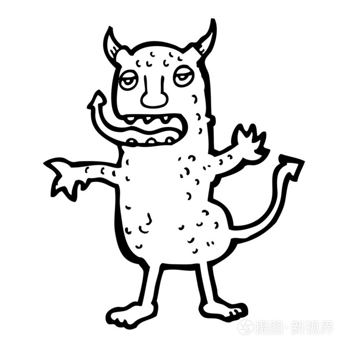 卡通恶魔